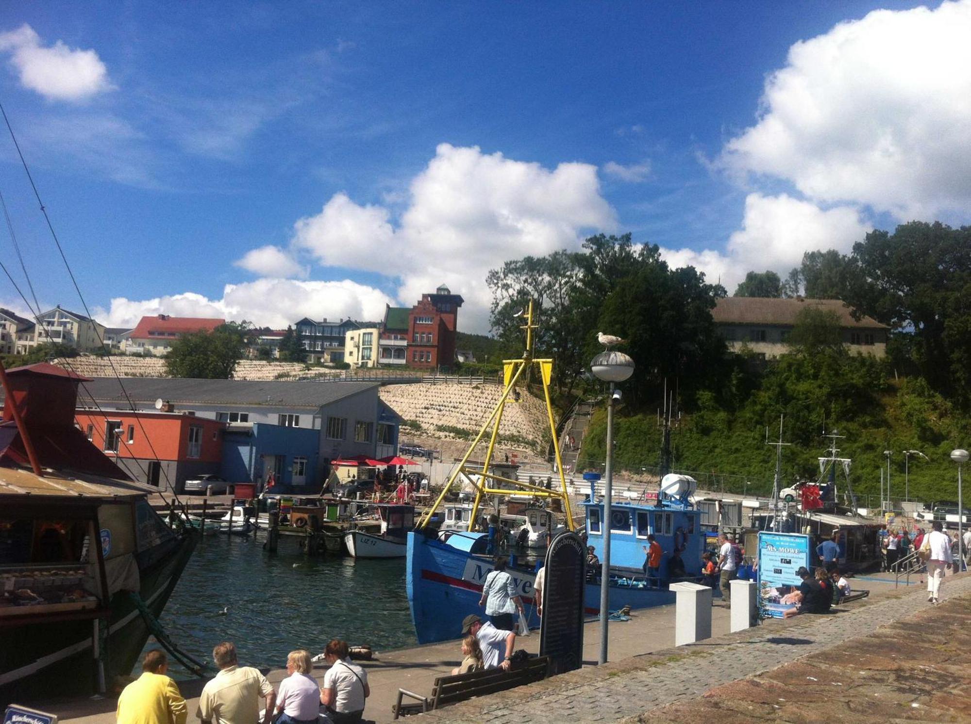 De Bootsmann - mit traumhaften Panorama-Meerblick Sassnitz Exterior foto